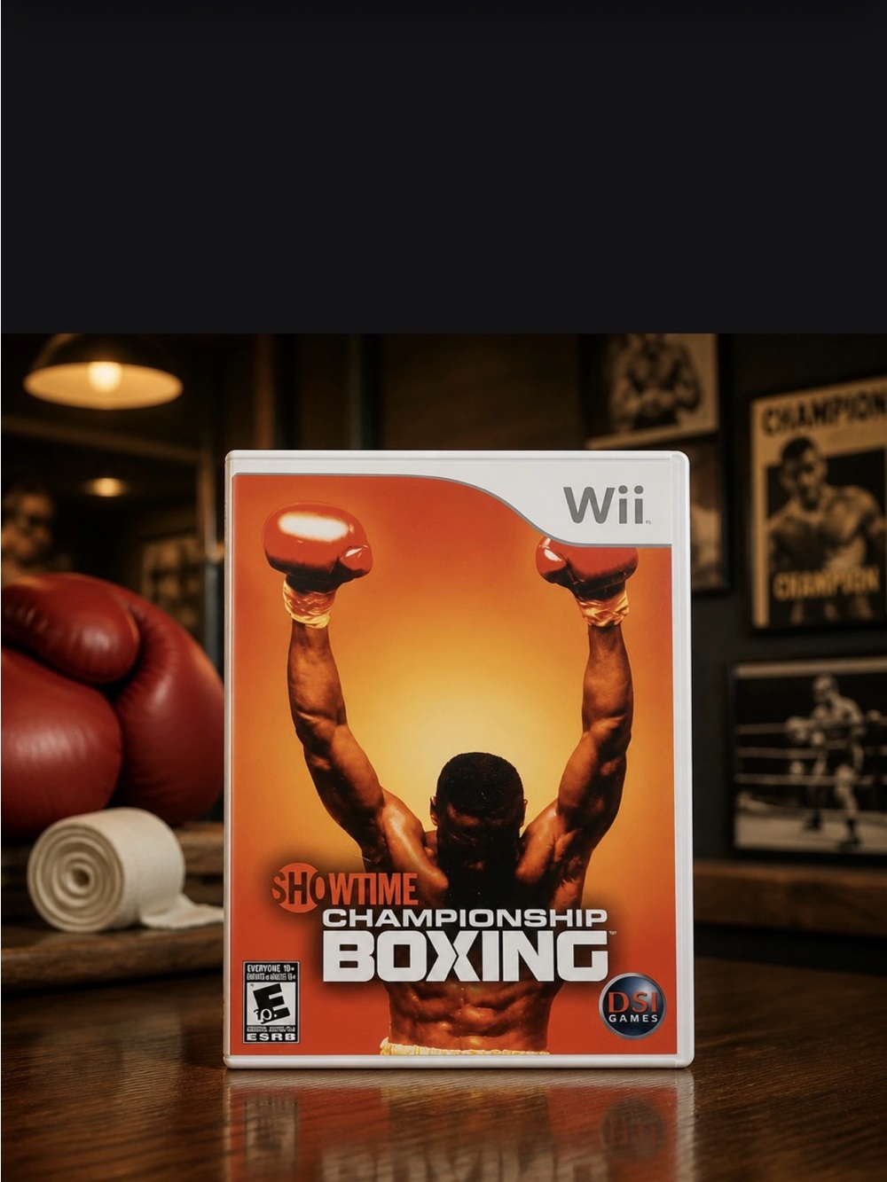 Wii Showtime Championship Boxing CD Game